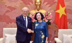 Thúc đẩy hợp tác giao lưu nghị sỹ hữu nghị Việt Nam - Nhật Bản